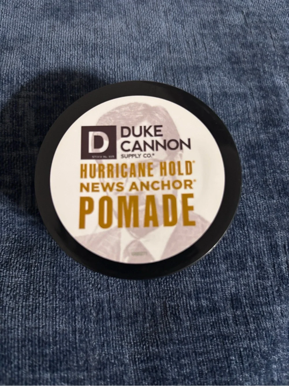 Duke Cannon Hurricane Hold News Anchor Pomade Max. Hold Matt Finish 2 oz New